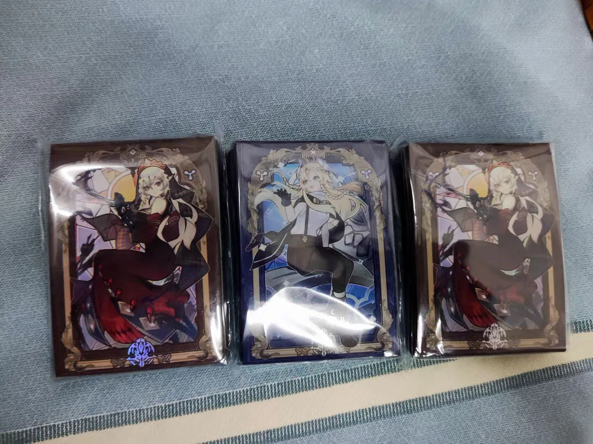 60PCS Yugioh OCG Card Sleeves Yu-Gi-Oh! Red Cartesia Ecclesia the