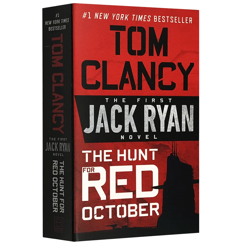 The Hunt for Red October Tom Clancy, Bestselling books in english, Film