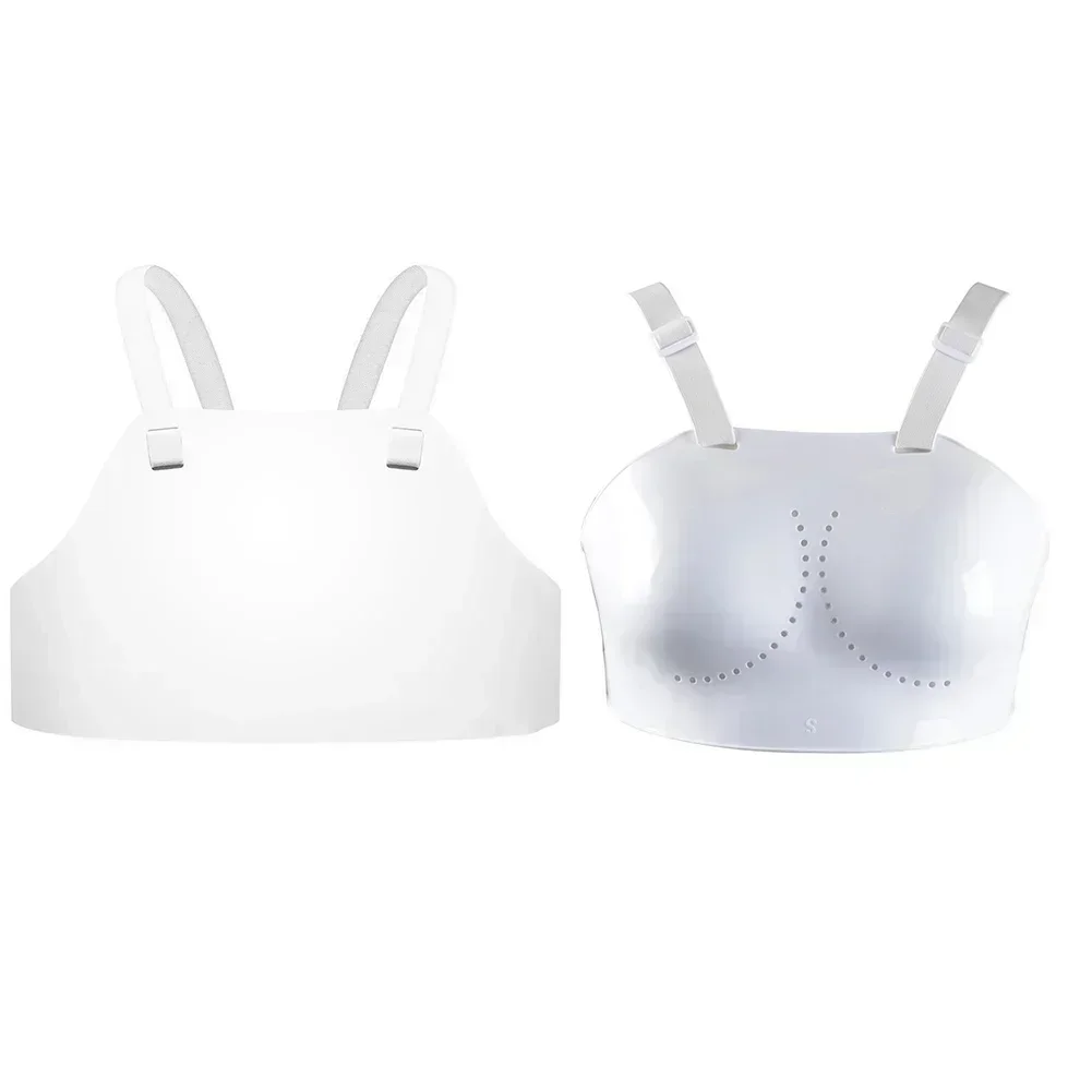 XS-XL Fencing Chest Protector For Men/Women Fencing Product Equipment Gear Plastic Chest Guard White Guard