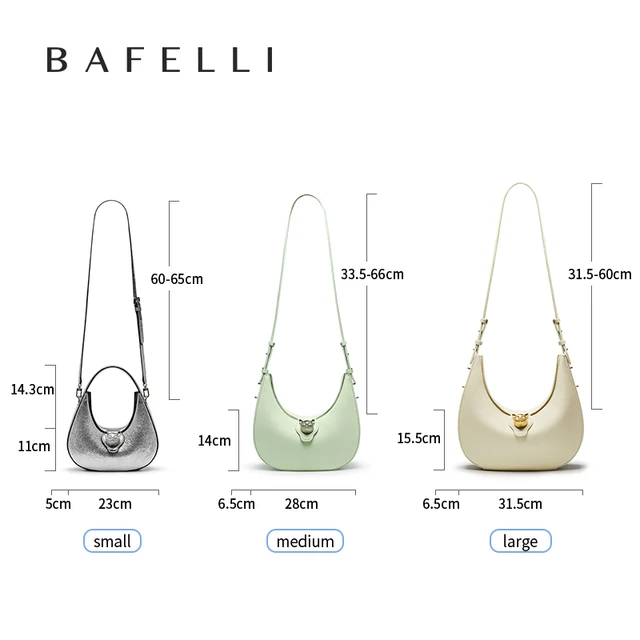 BAFELLI 2024 NEW WOMEN'S HANDBAG CAT SERIES GENUINE LEATHER LUXURY BRAND FASHION RETRO STYLE SHOULDER HOBOS FLAP BAGS FEMALE 5