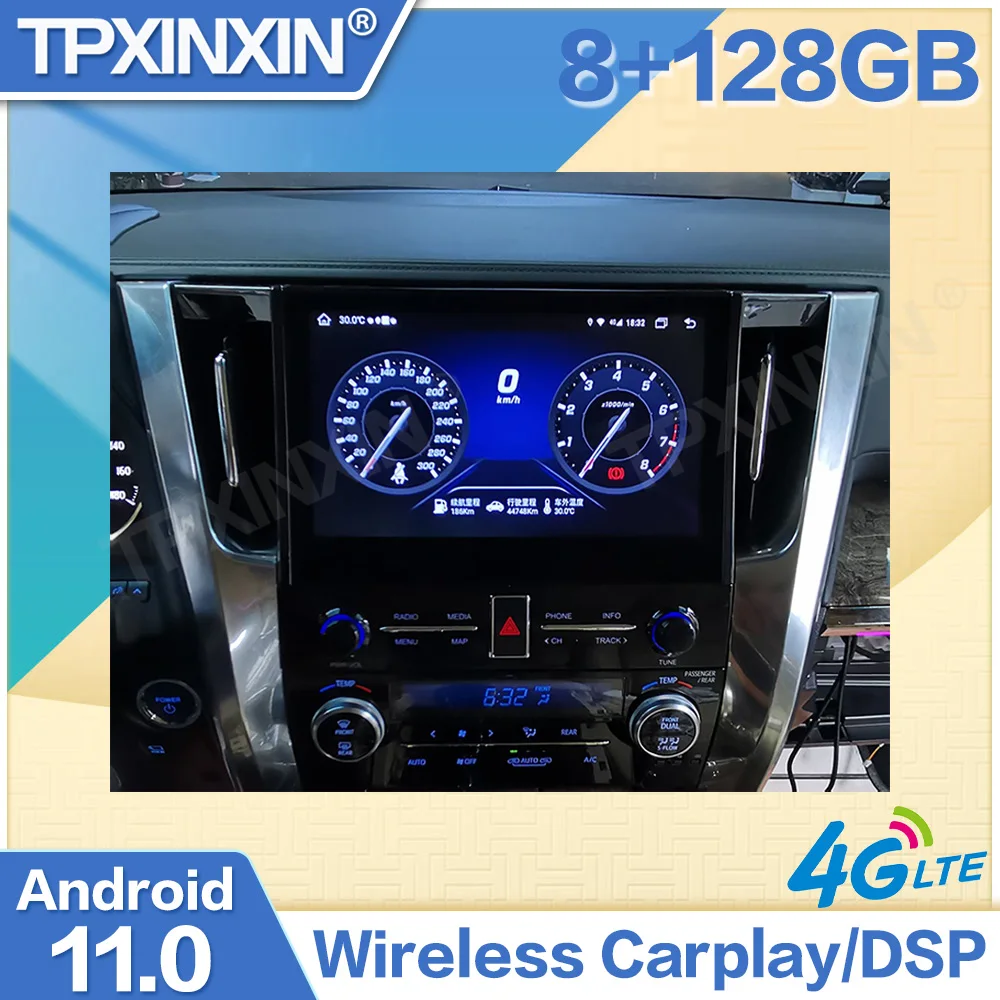 

Android 11 для Toyota Alphard Vellfire для Lexus LM 2015 2016 2017 2018 2019 2020 2021 GPS головное устройство