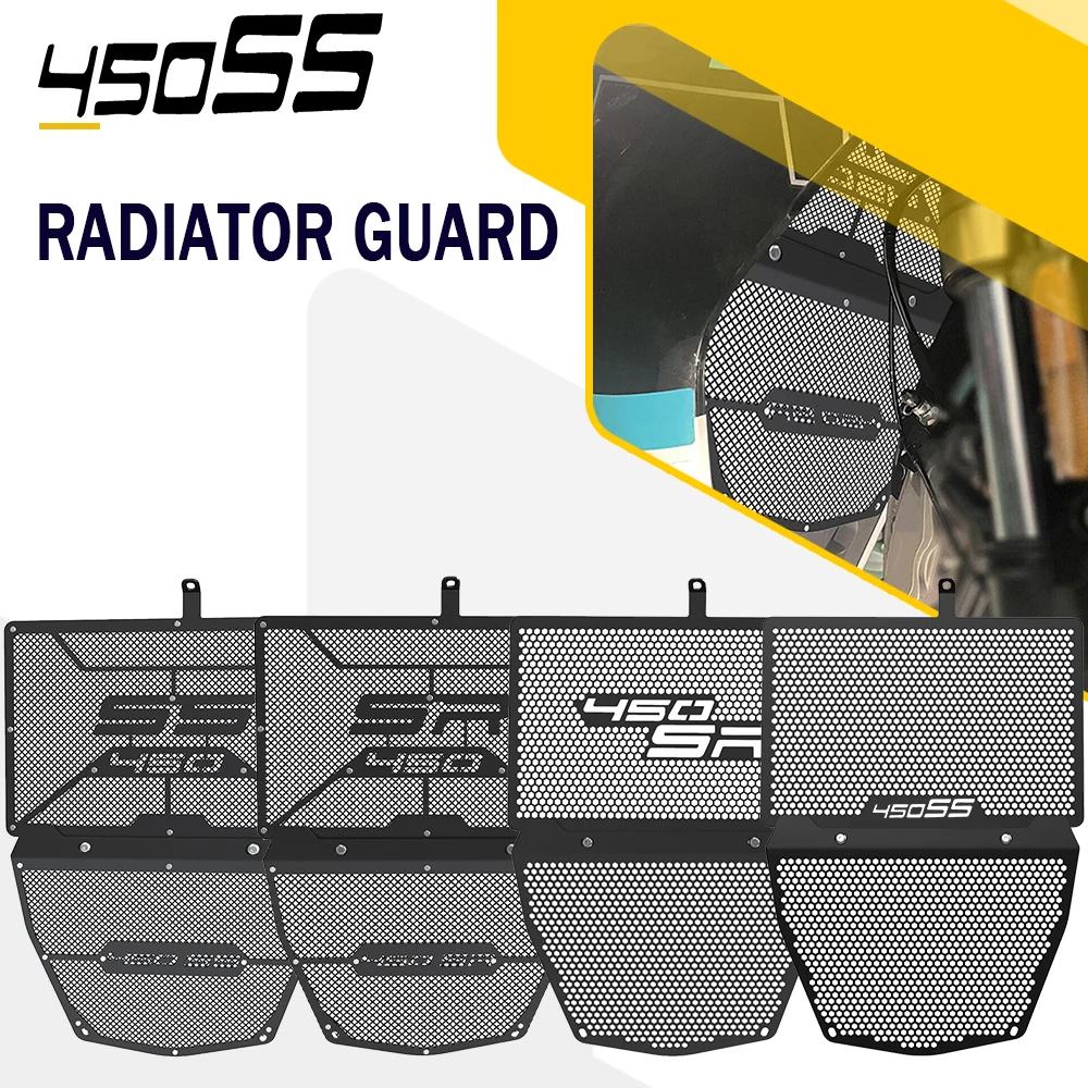 

For CFMOTO 450 SR SS 450SR 450SS 450SR-S 450 SR/SS 2022 2023 2024 Motorcycle Radiator Grille Guard Protector Oil Cooler Cover