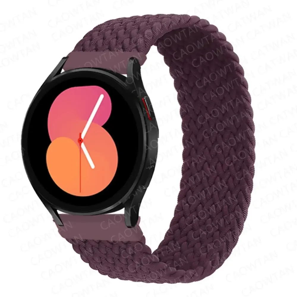 Braided Solo Loop Watch Strap - Versatile and Stylish Band
