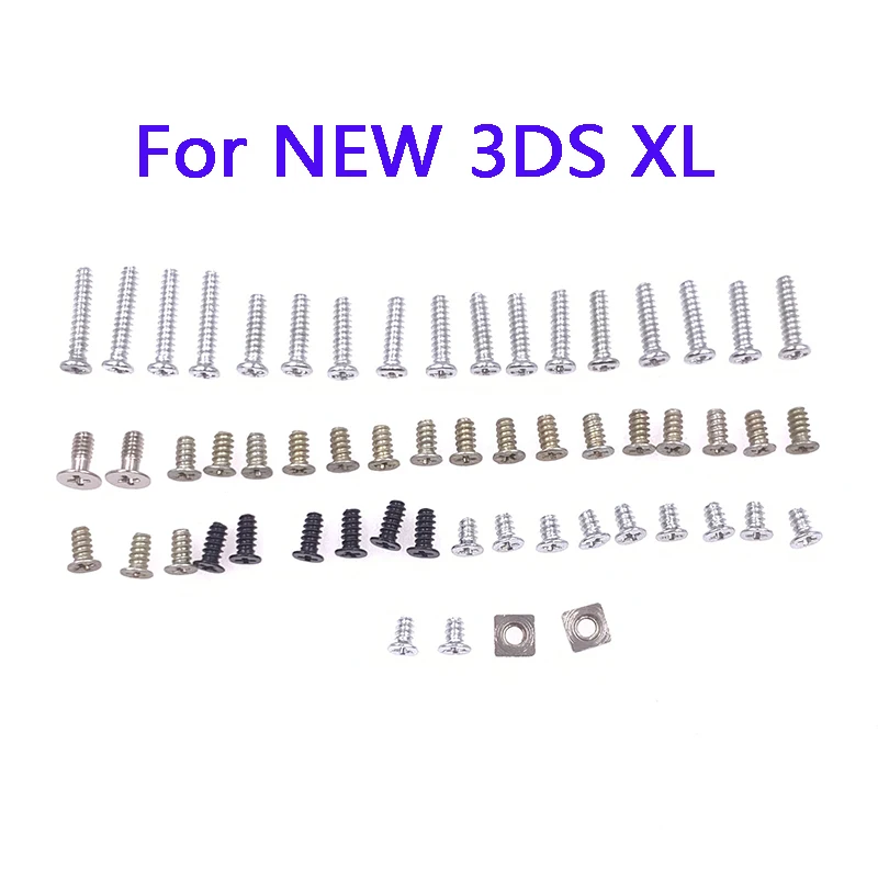 Coperture In Gomma Per Viti LCD Per Nintendo New 3DS XL/LL - Set Di Ricambio Anteriore E Posteriore - Bianco (8 Pezzi)