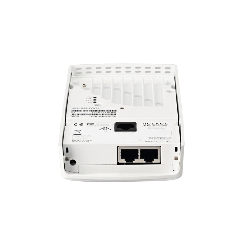 Ruckus 벽걸이 무선 ZoneFlex H350 901-H350-WW00, 901-H350-EU00, 와이파이 6, 2x2:2 액세스 포인트, IoT 및 802.11ax 포함