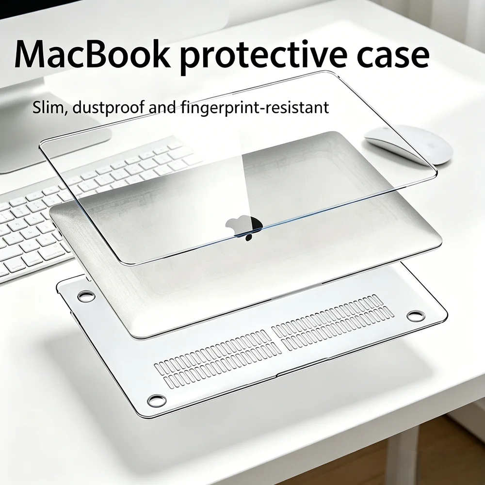 Crystal Clear Lightweight Slim Protective Laptop Cover