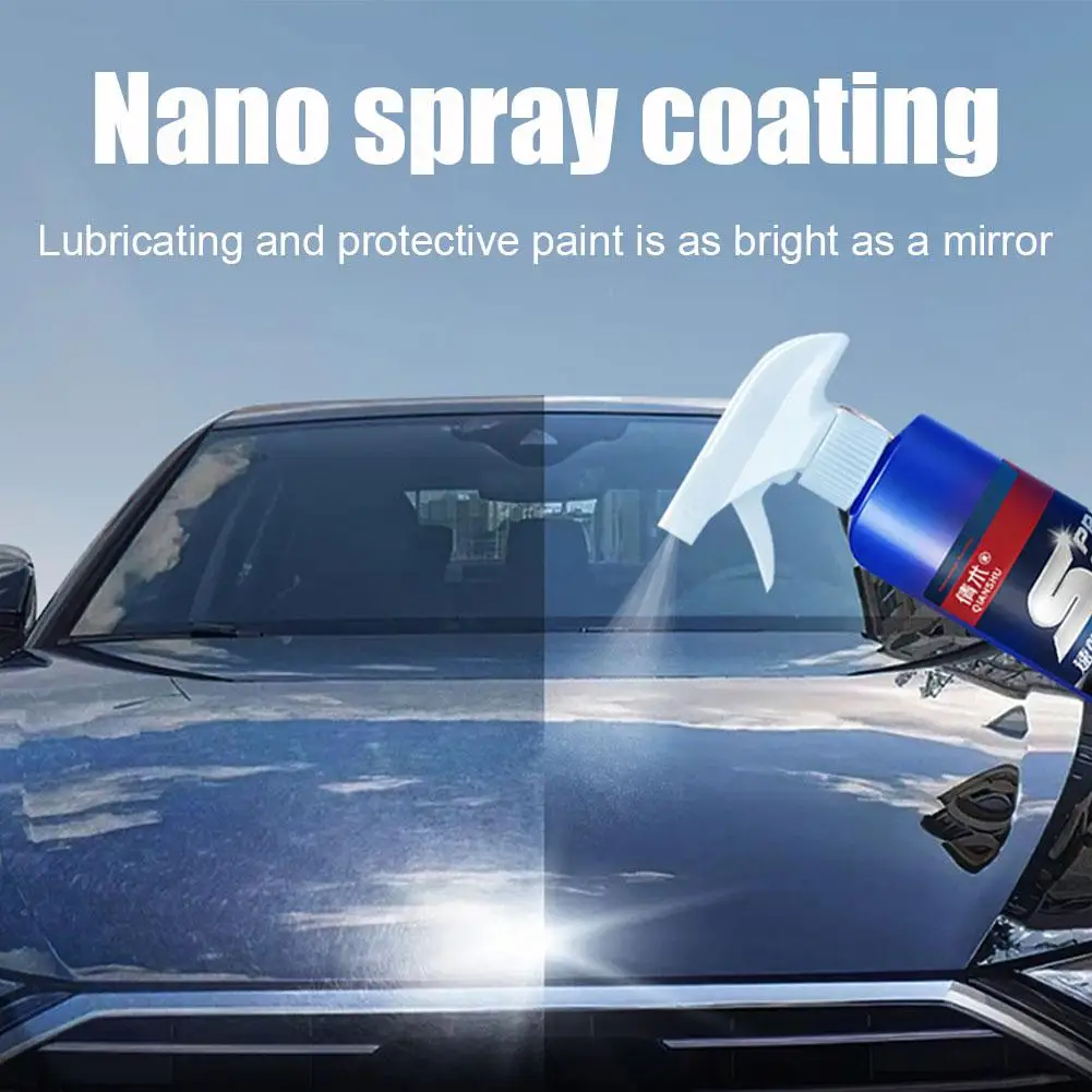 

Auto Quick Acting Coating Agent Nano Crystal Plating Spray Water Agent Glaze Car Sealing Paint Coating Glass Waxing Repelle C8E6