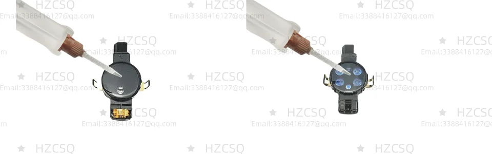 Gel Adhésif Spécial Capteur De Pluie - Réutilisez Votre Capteur Sur N'importe Quel Pare-brise ! Silicone Transparente Bi-composant