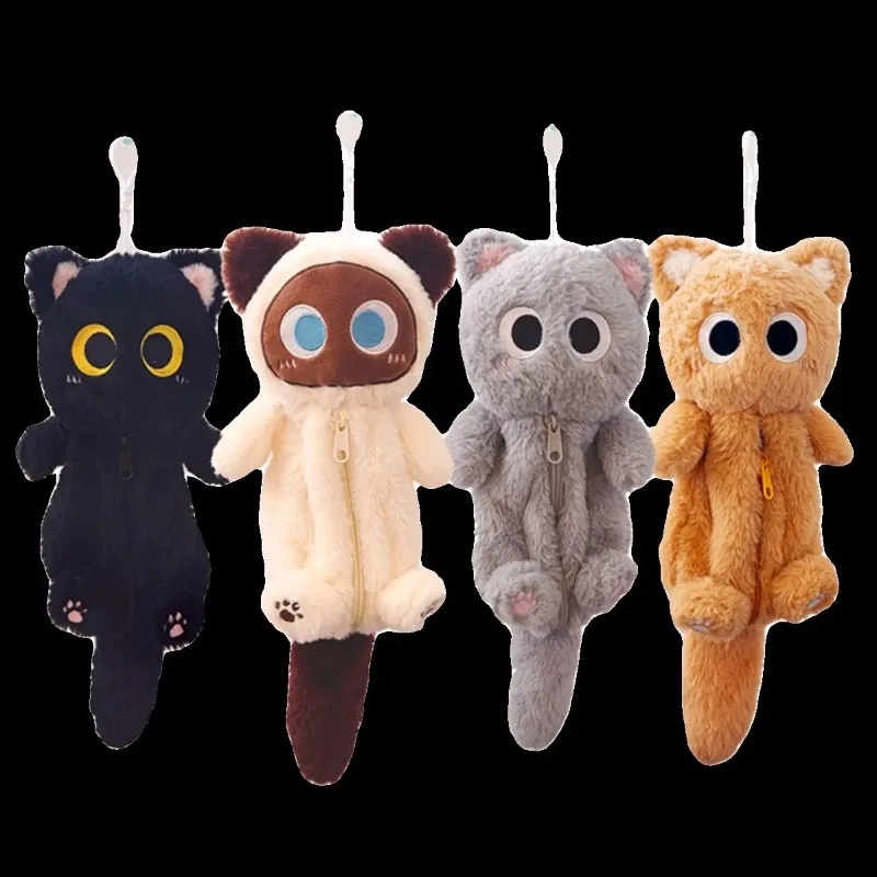 Pencil Case Cute Plush Rabbit Student Stationery School Supplies Kawaii Doll Back To School Storage Bag Pen Bag Stationery pencil cases,stationery box,pen storage bag,pencil holder