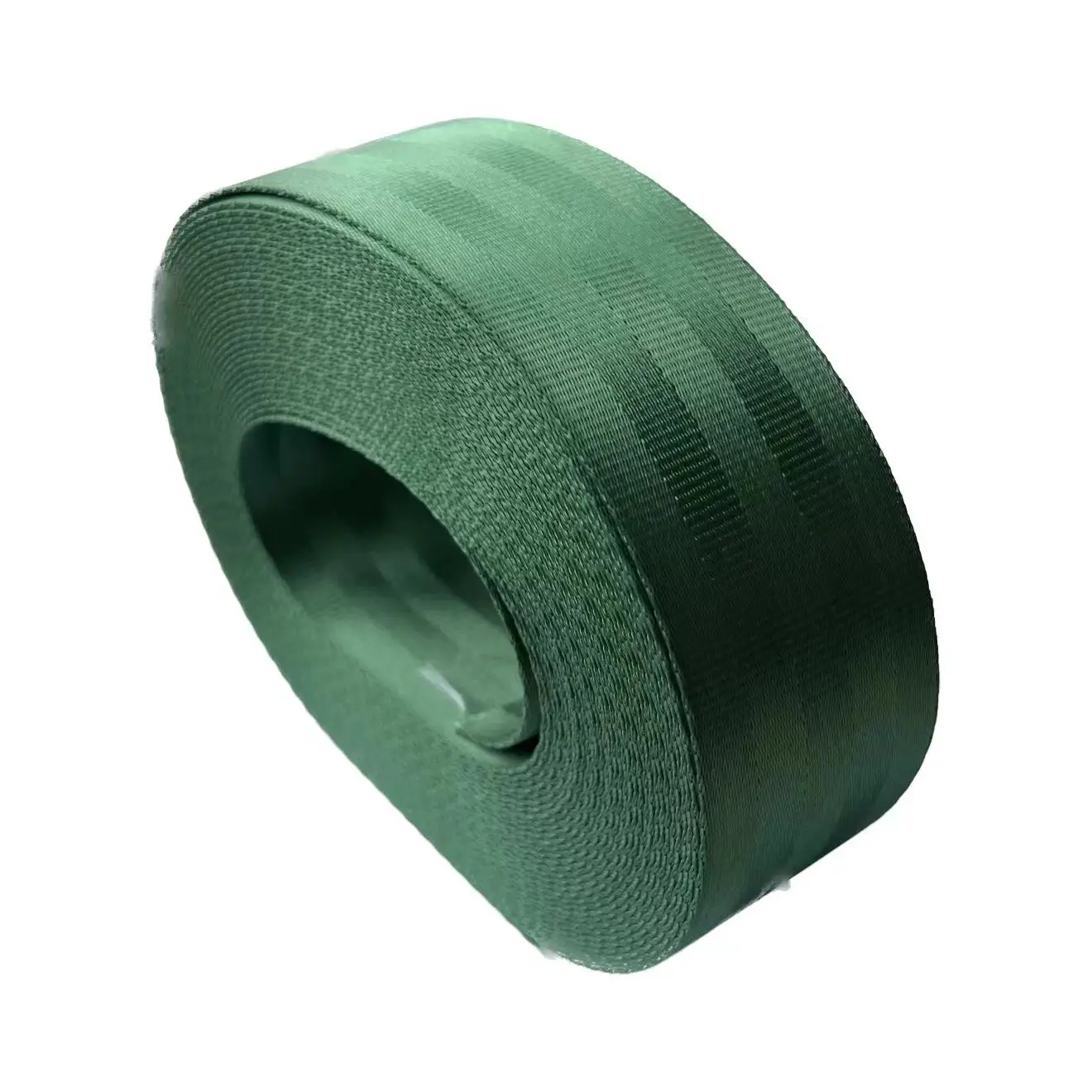 

10 meters Roll Seat Belt Webbing Safety Strap green Color 4.8cm Wide 5 Bars