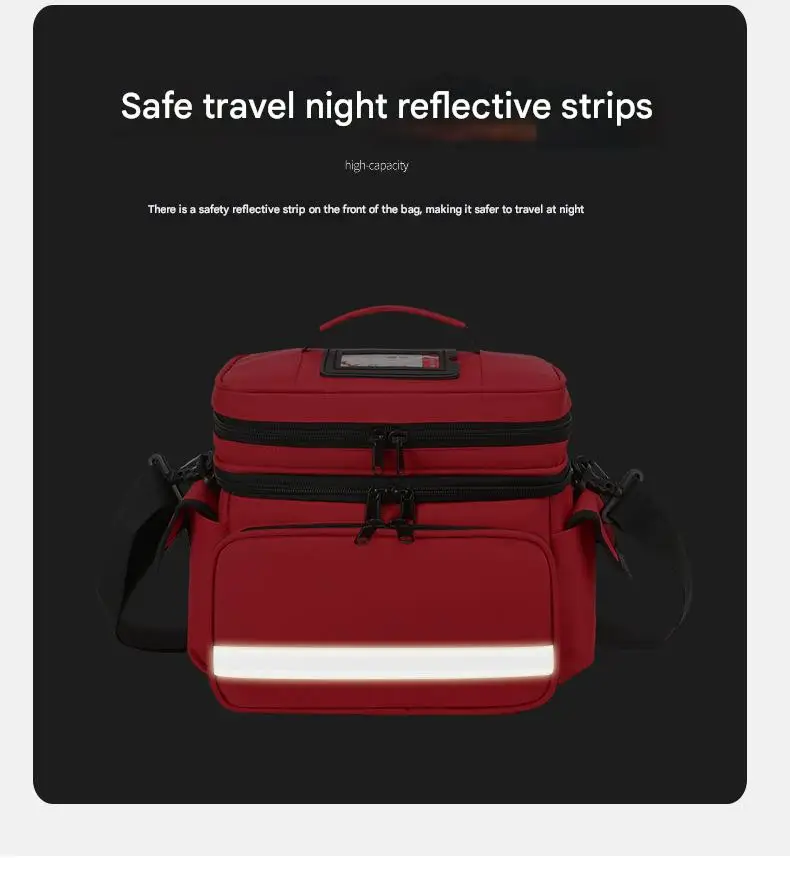 Erste-Hilfe-Tasche Outdoor wasserdicht groß & reflektierend