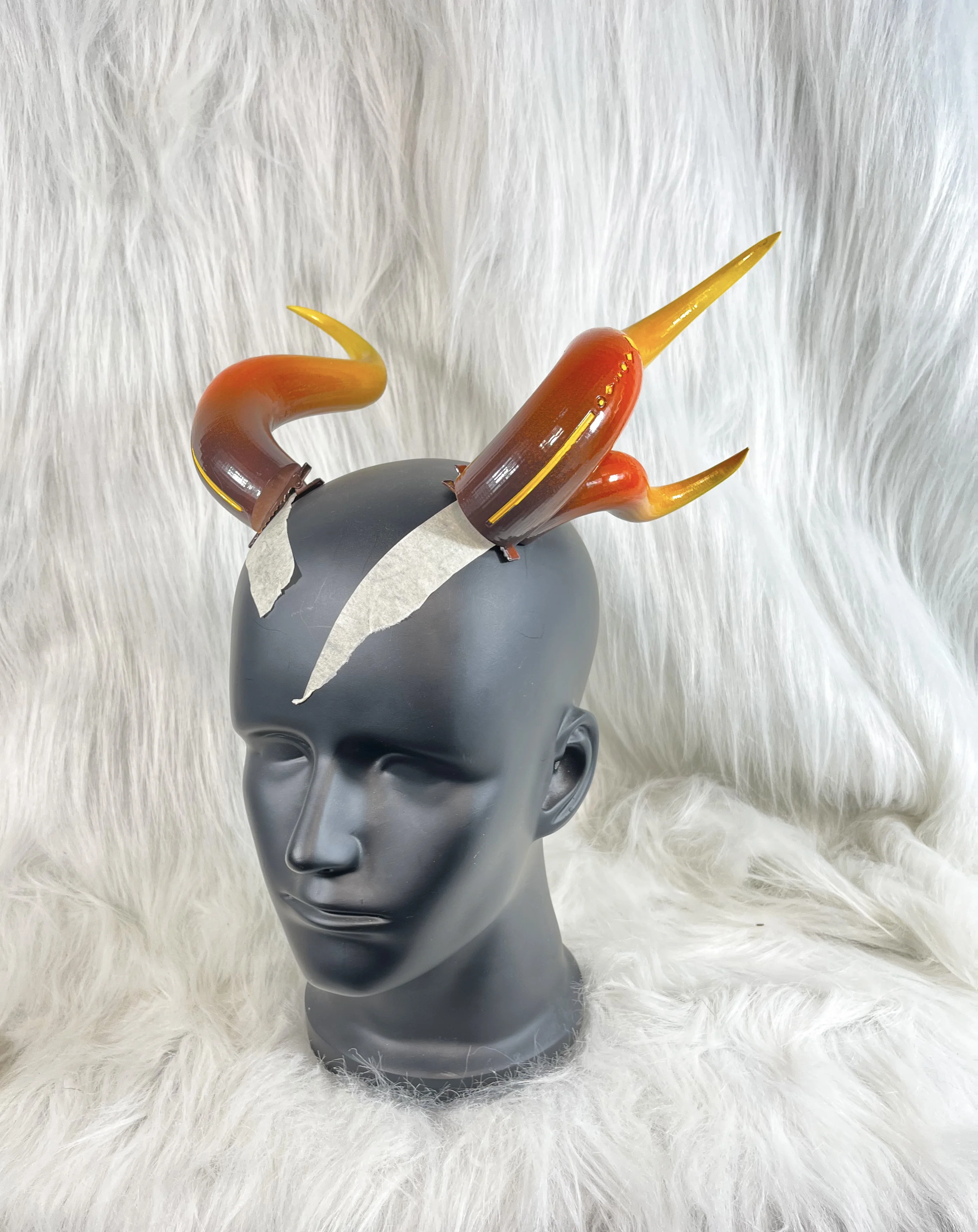 Zhong Li Horns Genshin Impact Headwear Cosplay Replica Prop