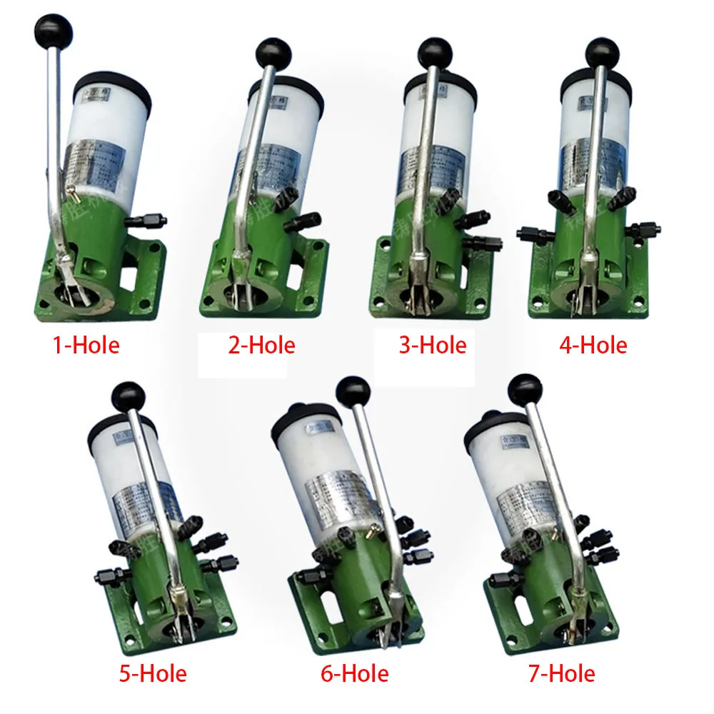 

Manual Oil Pump Yellow Oil Pump Hand Press Punch Concentrated Oil Output Pump Oil Cup 0.5l 1-7 Hole Optional