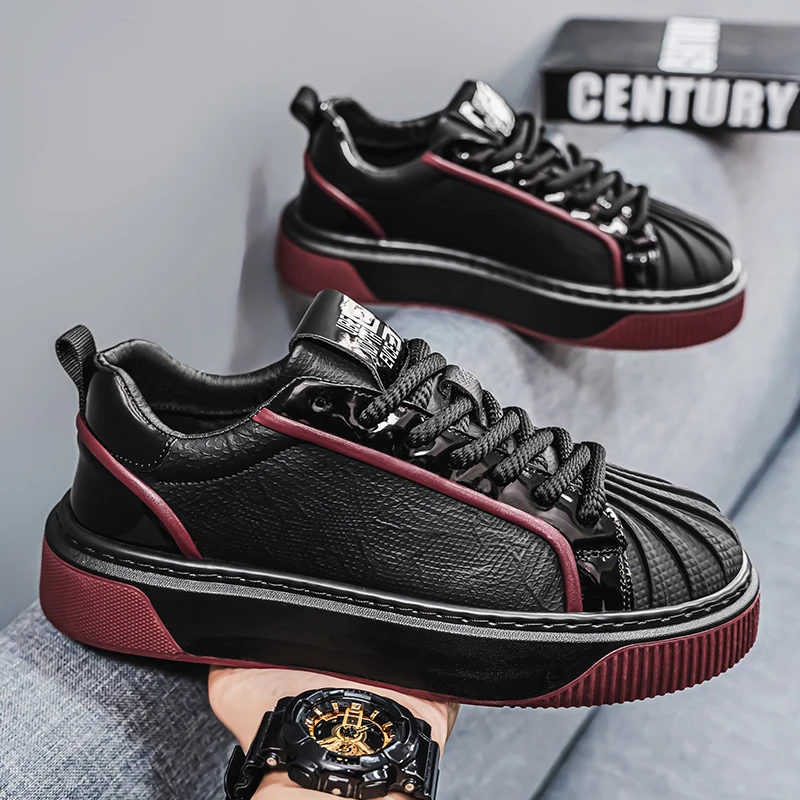 Men's Causal Low Top Breathable Lightweight Non-Slip Sneakers Comfort Fit Walking Shoes for Male 4