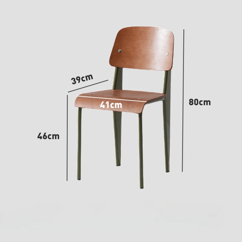 

Wedding Nordic Dining Chairs Retro Comfortable Office Living Room Dining Chairs Office Balcony Esszimmerstuhle Furniture BL50DC