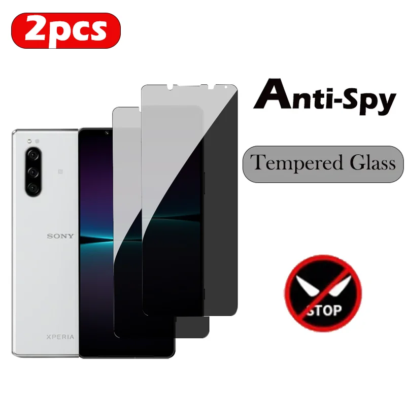

Защитное стекло для защиты конфиденциальности для Sony Xperia 10 V IV III II 1 V IV III II противошпионская Защита экрана для Xperia 5 V IV III II стекло