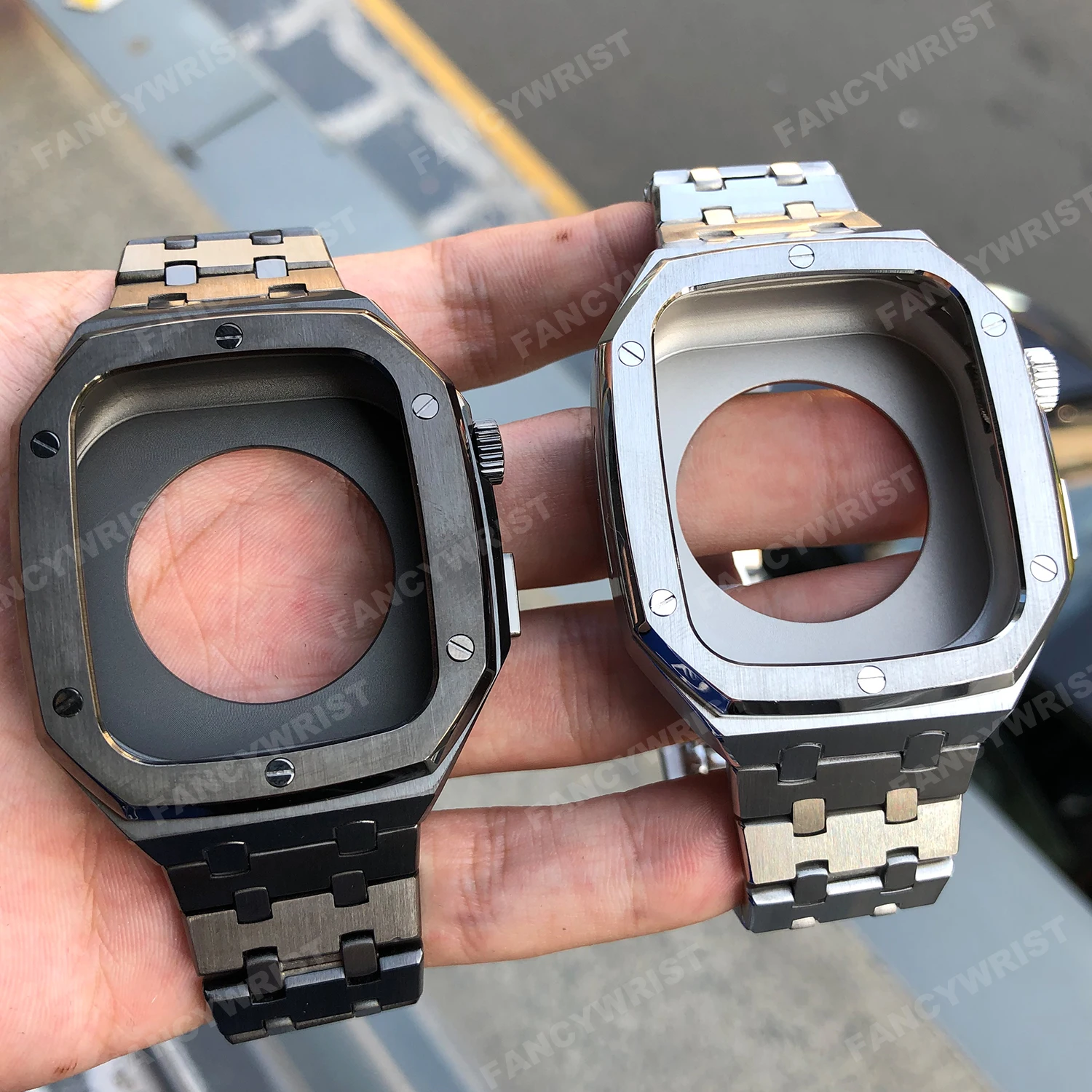 Deluxe Metal Bezel Frame and Strap Mod Kit