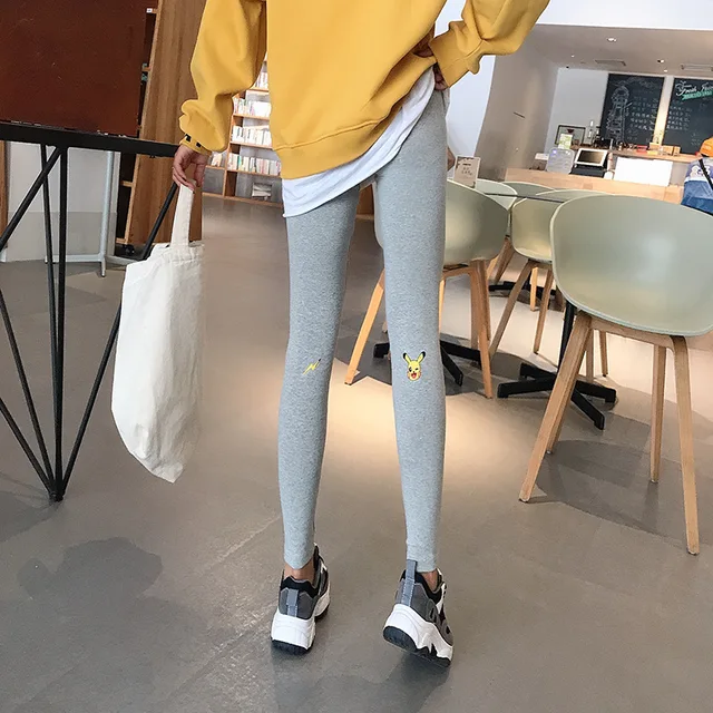 Pokemon Pikachu Embroidered Leggings 