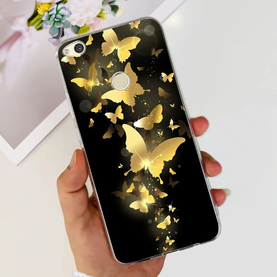 Floral Love Heart Soft Silicone Clear Phone Case