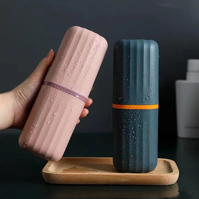 Simple Travel Toothbrush Toothpaste Storage Box Portable Set