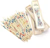 1pcs Wooden Classic Pick Up Sticks Game with Instruction Development Learning Toy for Kids Children Gift Party Favor Family Game 1