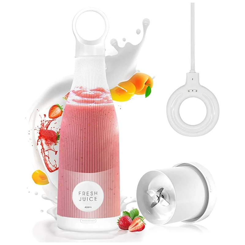 

Portable Blender Personal Travel Size Blender With Magnetic USB Rechargeable For Shakes And Smoothies A