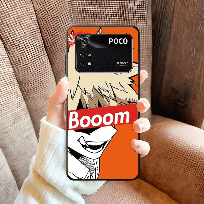 MHA My Hero Bakugou Katsuki Soft Phone Case