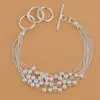 New 925 Sterling Silver Bracelet Bead High Quality Romance Chain For Women Fashion Engagement Party Wedding Jewelry Gift