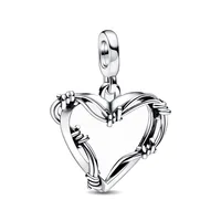 Fit Original Charms Me Bracelet Small 925 Sterling Silver Small Hole Me Series Ring Blue Diy Bead DIY Jewelry Accessories New 2