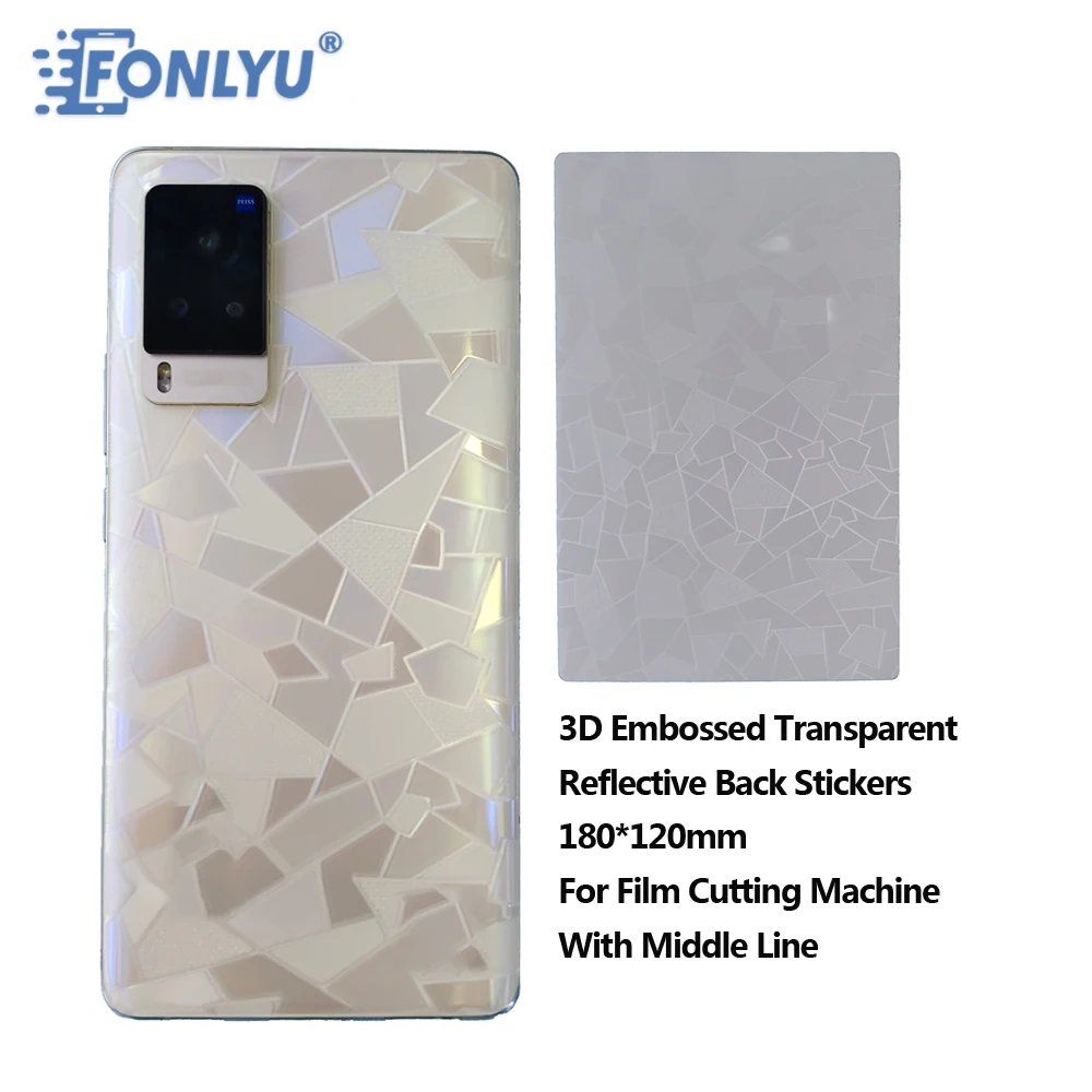 

Рельефная прозрачная защитная пленка FONLYU с 3D эффектом, защитная пленка, задняя Мембрана для машины для резки гидрогеля