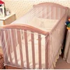 Crib Mosquito Net Summer Baby Bed Anti-mosquito White Mesh Cover Four Seasons Universal Foldable Breathable Crib Net 135*60*90CM 1