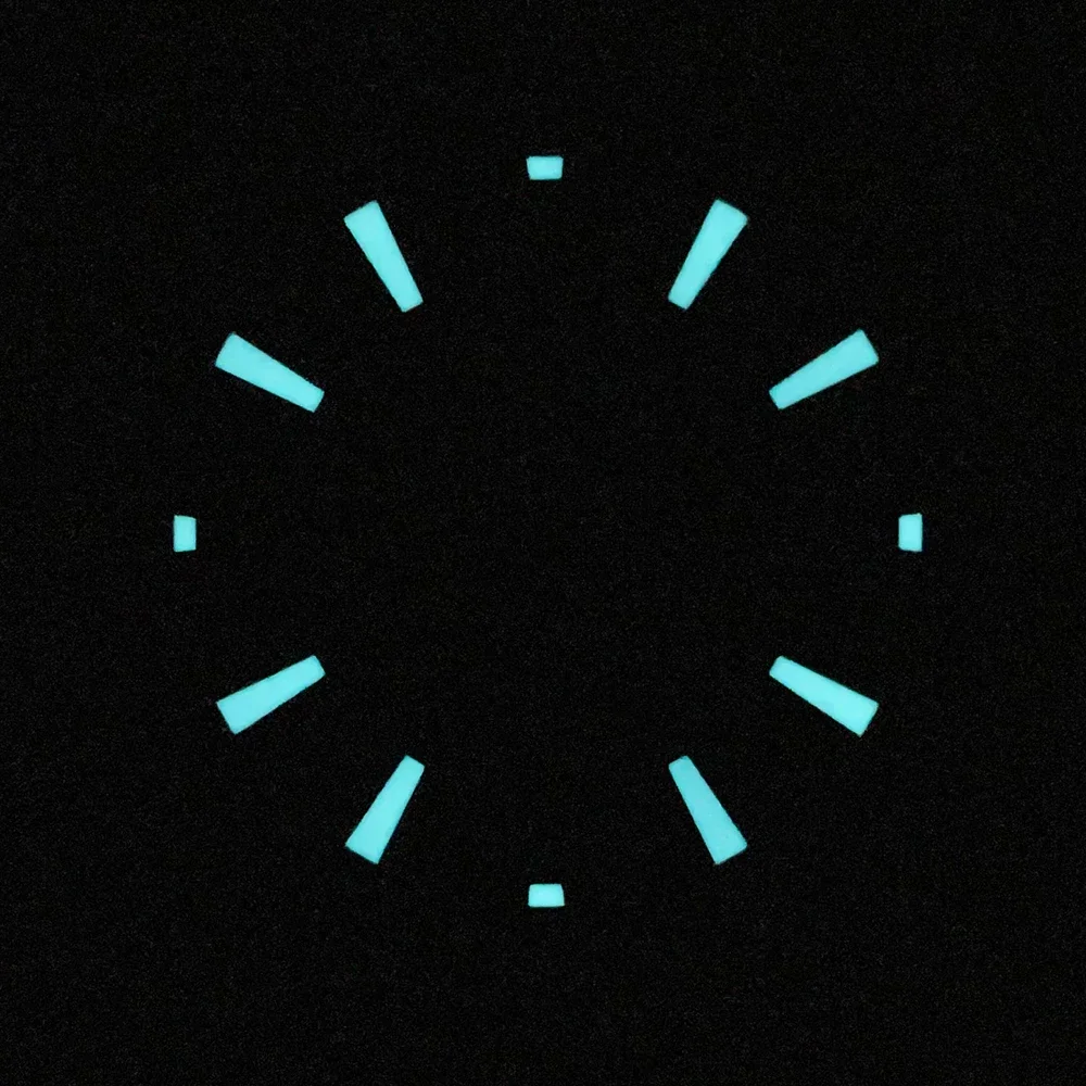 33mm Nologo Sterile Watch Dial For nh38 nh35 Movement Planet Style Mens Watch BGW9 Lume