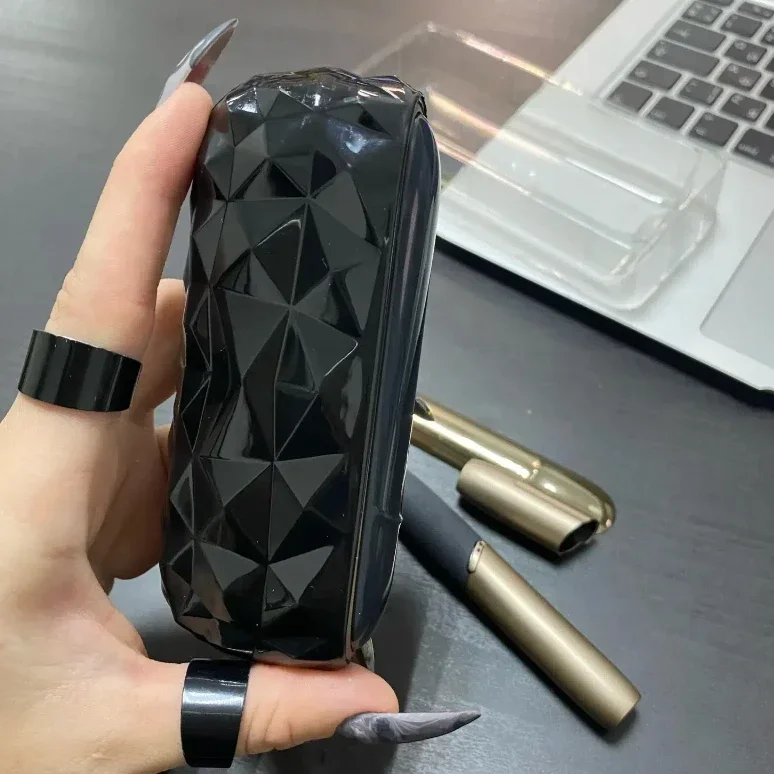 IQOS 3 Duo용 블랙 보관 가방 IQOS 3.0 액세서리용 고품질 TPU 커버 휴대용 케이스