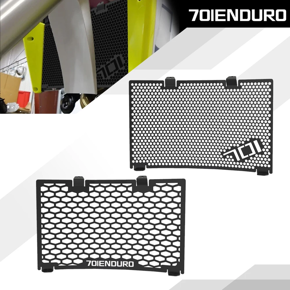 

Motorcycle For Husqvarna 701 Enduro 701 Supermoto 2016 2017 2018 2019 2020 2021-2023 Radiator Grille Guard Grill Cover Protector