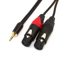 Dual XLR to 3.5mm Audio Cable 1m 2m 3m 5m – Y Splitter Cord for Mic, Mixer, Sound Card, Amplifier, Studio Recording - Image 4