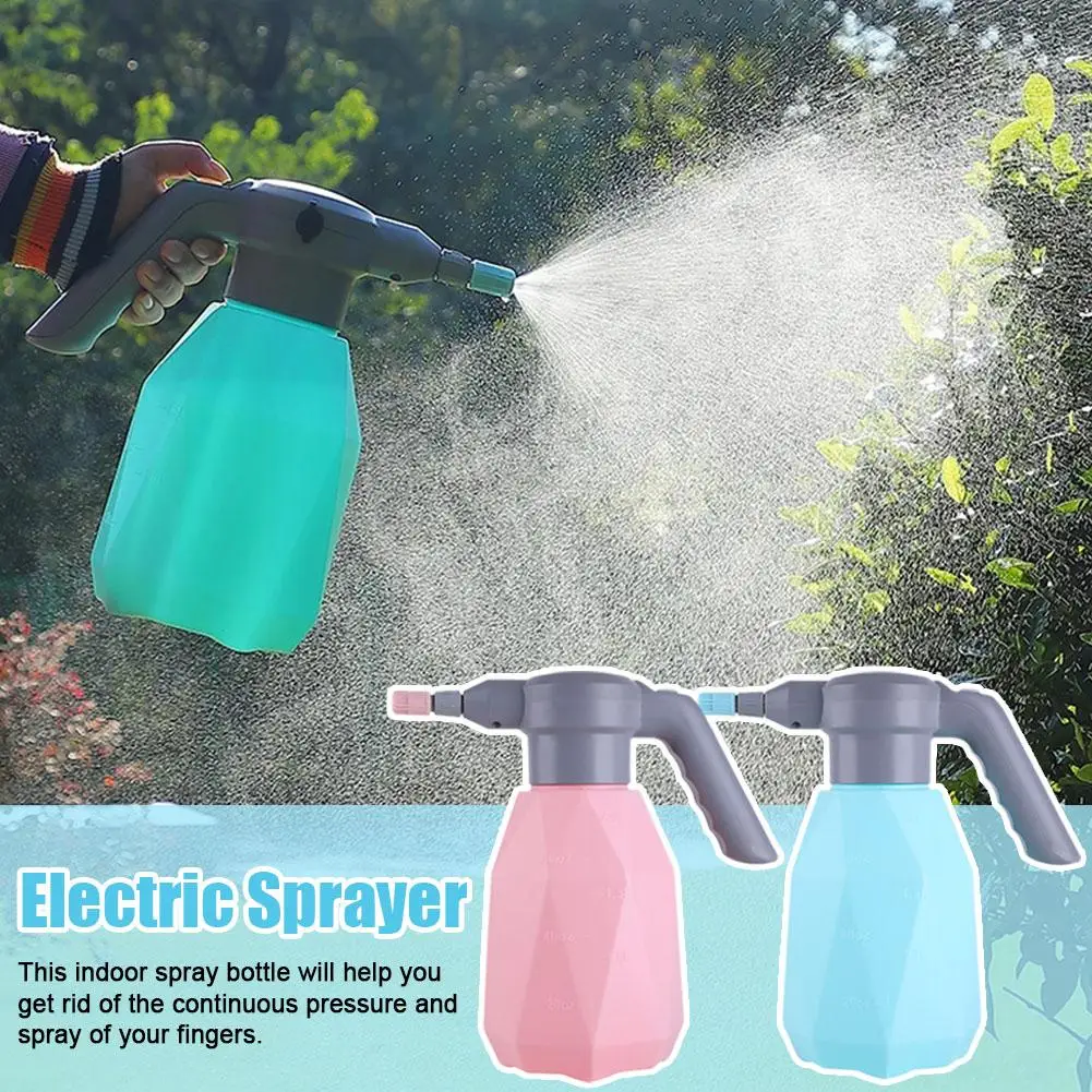 

Car Wash Foam Spray Bottle Electric Detailing Sprayer 1.5L Foam Sprayer Spray Bottle For Garden Watering Home Cleaning X5Y4