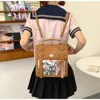 Girl Transparent Kawaii Lolita Ulzzang Ita Bag College Style JK Uniform Y2K Shoulder Bag Harajuku Cartoon Crossbody Bag 2