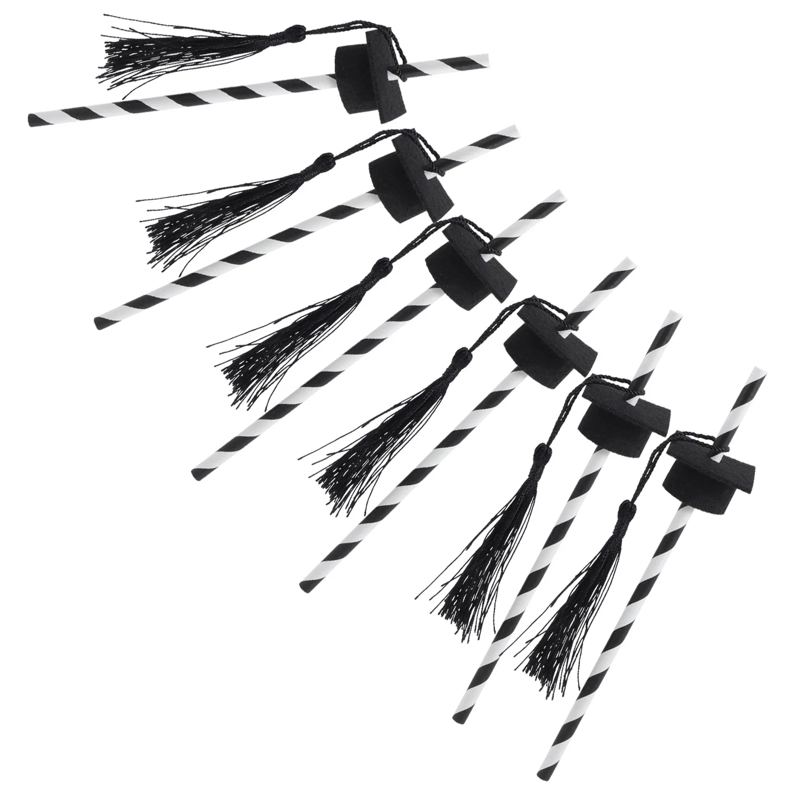 

12 шт., Соломенная шляпка с красным сердцем для выпускного вечера