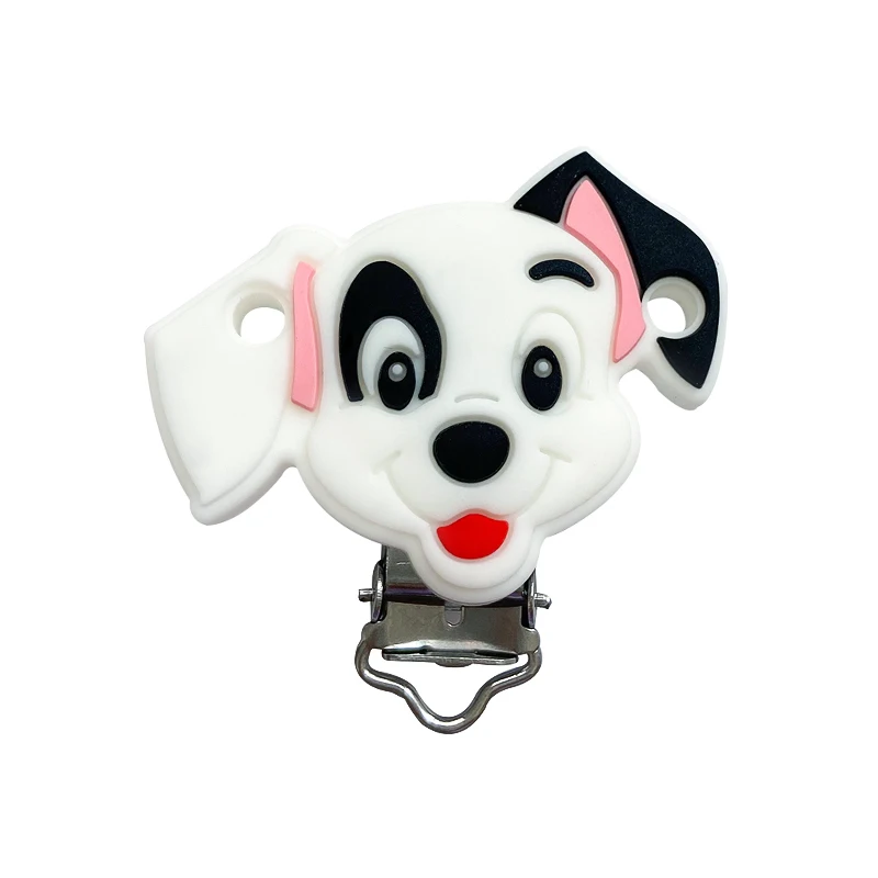 Disney Silicone Modelling Pacifier Clips For DIY Baby Teething Necklace Dummy Holder Baby Accessories 3pcs