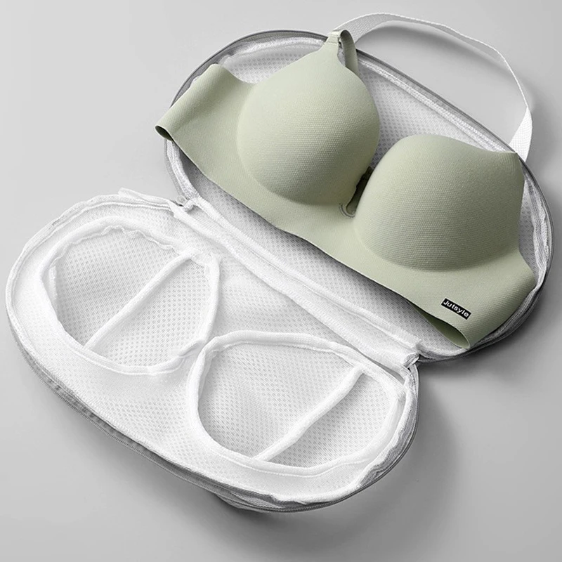 4Pcs Bra Laundry Bag Brassiere Clean Pouch Underwear Wash Package Anti Deformation Mesh Pocket Washing Bag For Washing Machine 3