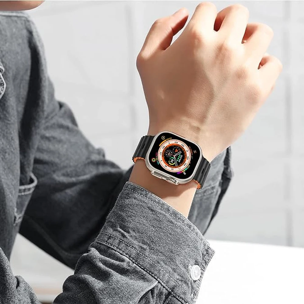 Ocean Loop Strap for Apple Watch - Premium Nylon Bracelet Band