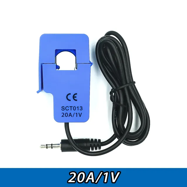 SCT-013-000 10A 20A 30A 50A 60A 100A Non-invasive Split Core Current ...