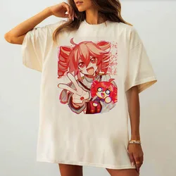 Kasane Teto Graphic Psychedelic Grunge Korean Streetwear T - Shirt - S (62872)