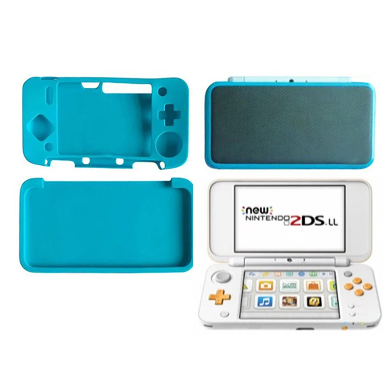 For New 2DS XL Silicone Case New 2DSLL Case New 2DSXL Case - AliExpress 44