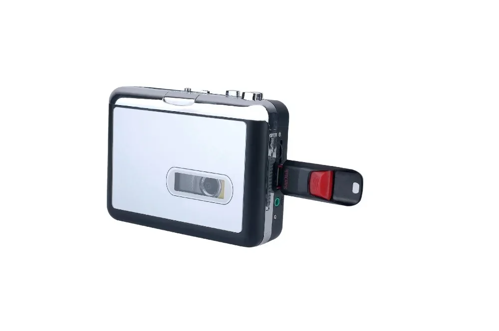 Portable Walkman Cassette Tape To MP3 Music Player Converter Support Capture To USB Flash Disk Without PC