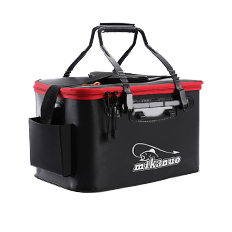 Folding live Fishing Bucket EVA Thickening Fish Bucket Portable Water Tank  Fishing Tackle Live Fish Box