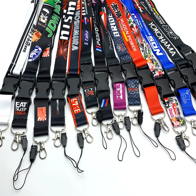 Noizzy Dapper Fashion Neck Lanyard Retractable for Car Key ID Card Keychain  Auto Red MotorPhone Strap Holder Key Accessories - AliExpress