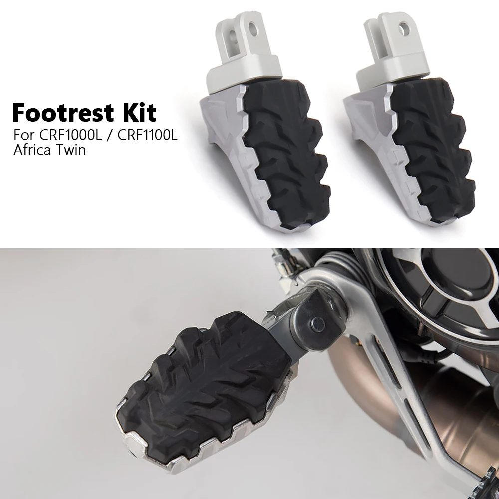 

New For Honda CRF1000L Africa Twin Adventure Sports CRF1100L AFRICA TWIN ADVENTURE SPORTS Aluminum CNC Foot Peg Footpegs Kit