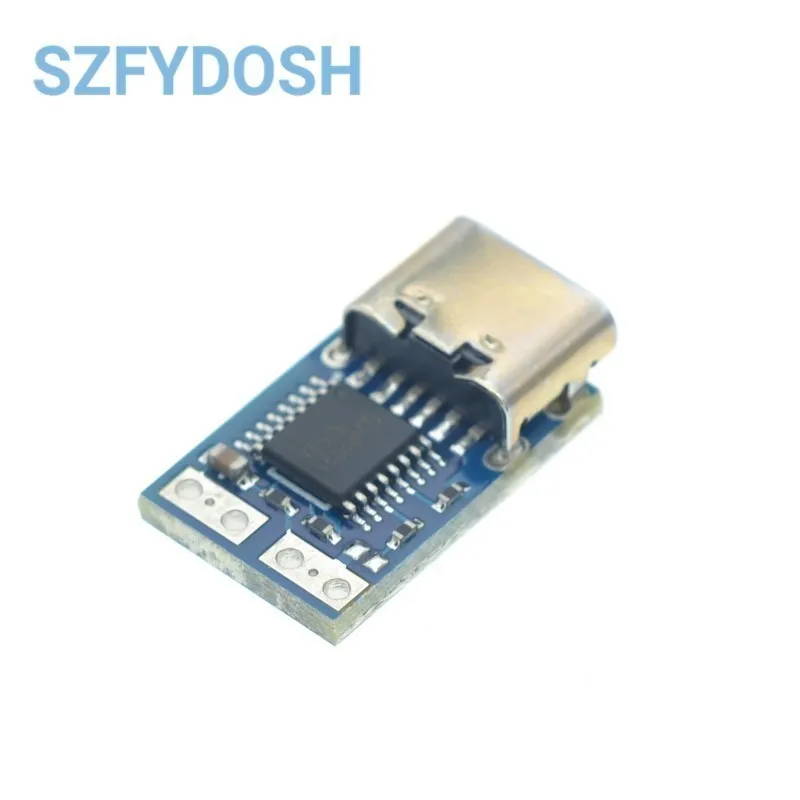  PDC004-PD PD Decoy Module, USB-C PD 9V 12V 15V 20V DC Fixed Voltage Power Trigger Module 5A Type-C Female Input for Notebook 1