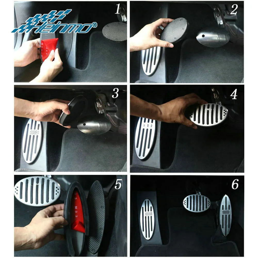 Automatic Gear Model Footrest Pedal Cover pedal cover For MINI Cooper Countryman Accessories F60 R60 Clubman F54 R55 One R50 R53 R61 F55 F56